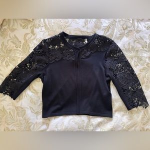 Elie Tahari lace cardigan